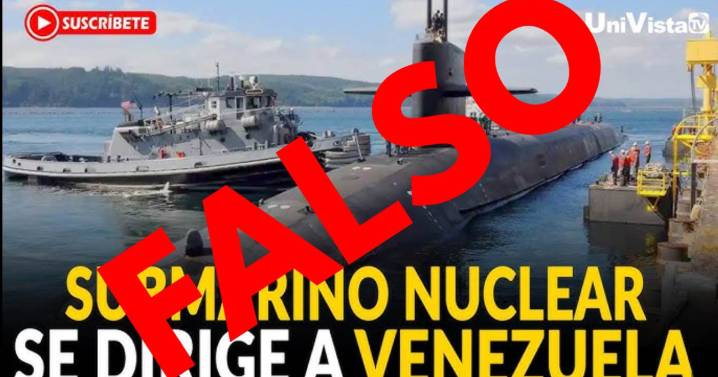 Es falso: Un video no muestra un submarino de EE.UU. cruzando el Canal de Panamá rumbo a Venezuela