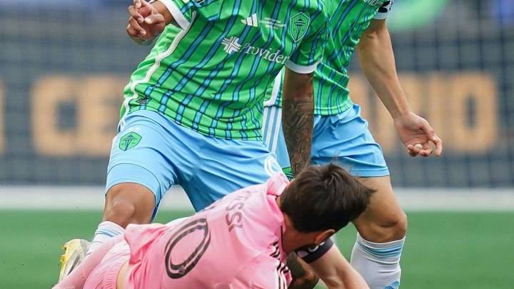 Seattle goleó 3-0 al Inter Miami de Messi en la final de la Leagues Cup