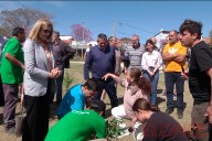 Plantaron más de 200 árboles autóctonos a la vera de avenida Circunvalación de Paraná