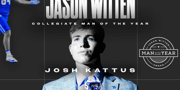 Josh Kattus on Jason Witten Collegiate Man of the Year Watch List