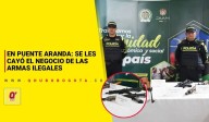 En Puente Aranda: se les cayó el negocio de las armas ilegales