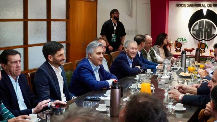 Los gobernadores de Provincias Unidas ya se encuentran en la Sociedad Rural de Río Cuarto