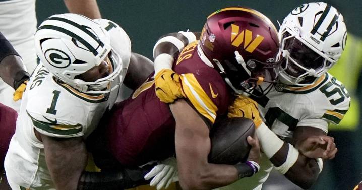 Friday's Sports Briefs: Commanders' Daniels won't play against Raiders