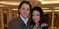 Joan Collins, 92, Accompanies Son Alexander Newley Down the Aisle at His Fairytale Wedding