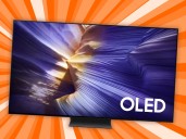 Samsung has the 65-inch OLED S90F 4K TV on sale for a whopping $800 off
