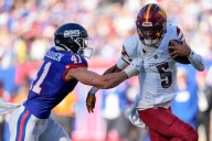 Where to watch the Washington Commanders vs. New York Giants livestream for free today
