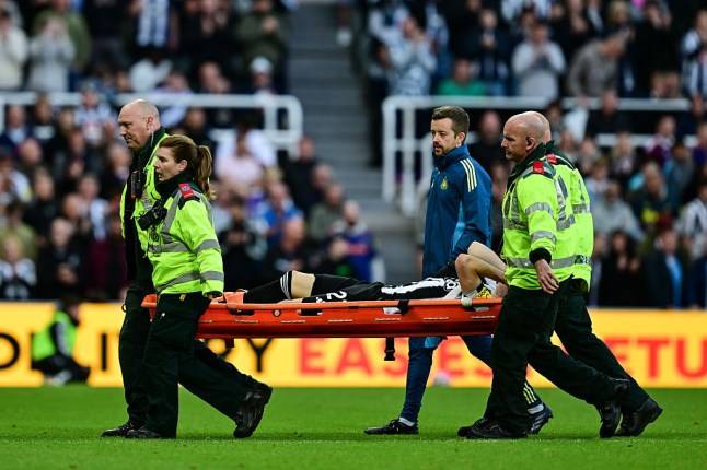 Tino Livramento injury update after Newcastle star stretchered off against Arsenal