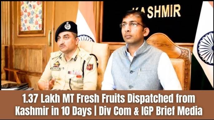 Video: 1.37 Lakh MT Fresh Fruits Dispatched From Kashmir In 10 Days