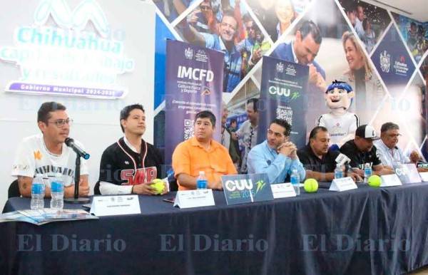 Anuncian el XII Campeonato Estatal de Softbol 'Siempre Juntos en el Softbol'