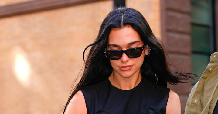 Dua Lipa Puts a Modest Spin on the Cone Bra Trend