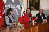 UBA recibió visita de viceministra de gestión universitaria