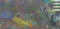 Continuarán las lluvias este martes