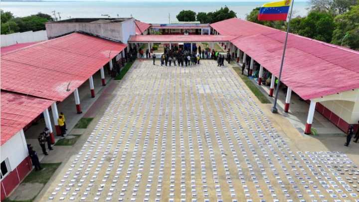 Incautaron más de 3.800 kilos cocaína en Falcón provenientes de La Guajira colombiana