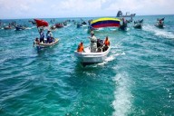 Pescadores se despliegan en Cabo San Román por defensa de la soberanía