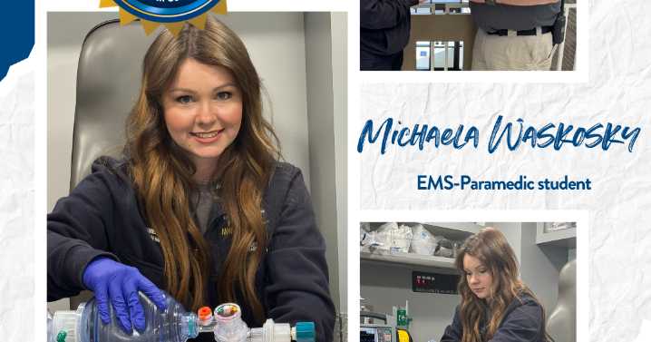 Waskosky named SCC Health Sciences student of the month