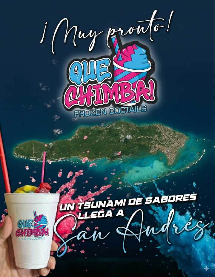 ¡Que Chimba Frozen Cocktail llega como un tsunami de sabor a San Andrés Islas!