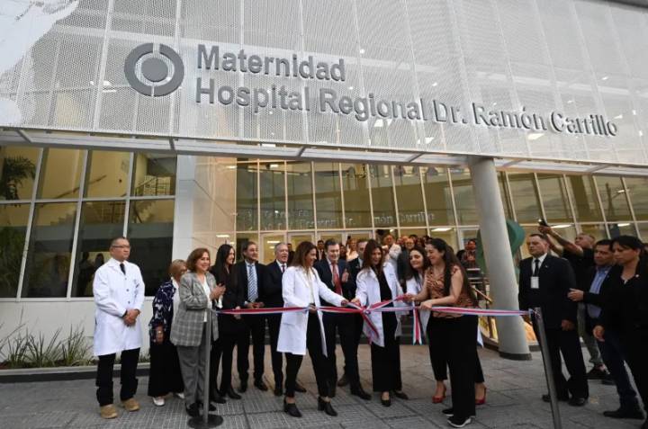 Zamora inauguró la ampliación del Servicio de Maternidad en el Hospital Regional