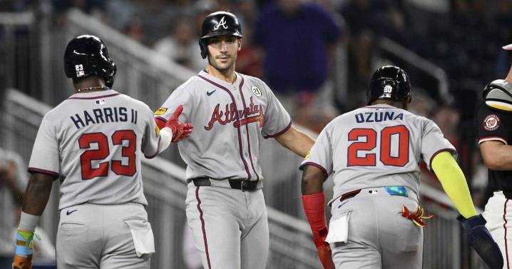 Matt Olson's 3-run homer lifts Braves over Nationals 11