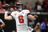 Deadspin | Bucs' Baker Mayfield guides last-minute comeback over Falcons