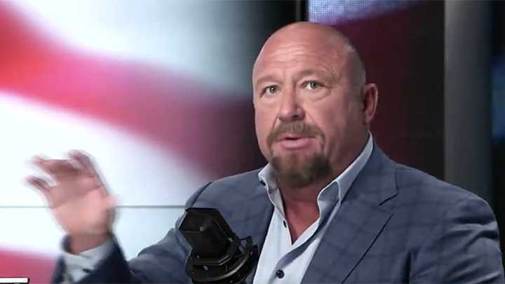 Alex Jones pushes wild claim Amazon book 'predicted' Charlie Kirk shooting