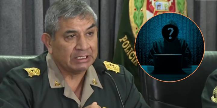 Víctor Zanabria, jefe de la PNP, desmiente hackeo a Inteligencia y apunta a filtración interna de datos