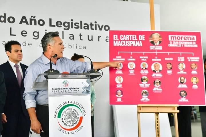 Alito Moreno acusa a AMLO de encabezar “Cártel de Macuspana”