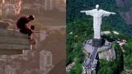 Video | Captan a un hombre lanzándose en parapente desde el Cristo Redentor en Brasil; ahora las autoridades lo buscan