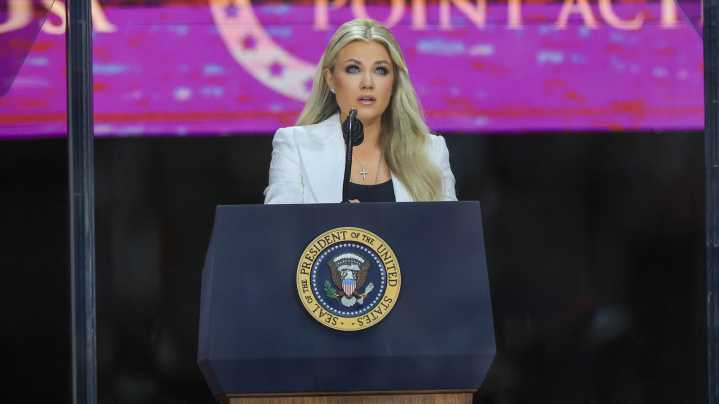 Erika Kirk's Praise Of Usha Vance At Charlie's Memorial Service Puts A Spotlight On Melania's Absence