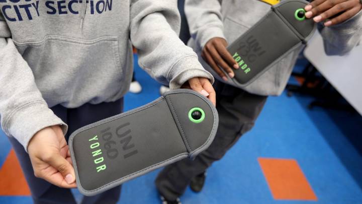 Schools spend millions on pouches to keep phones out of classes