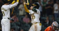 Langeliers has HR among 4 hits, Soderstrom also goes deep as Athletics beat Astros 6