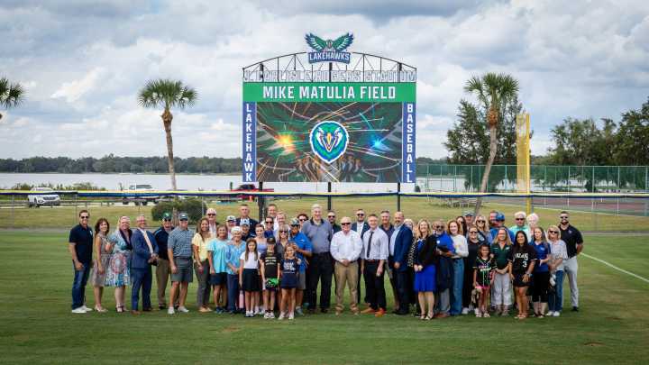 Lake-Sumter State College Dedicates Fields at Rogers Stadium to Mike Matulia