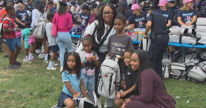 Thousands of backpacks given away in Boston with help from former Patriot Matthew Slater