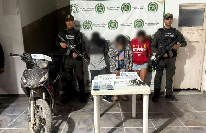La Policía Nacional afectó la red sicarial del grupo de delincuencia común organizada de ‘Los Juanitos’