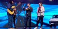 Buenas noches Familia: una joven sin un brazo demostró su talento y emocionó a Guido Kaczka con su historia de vida