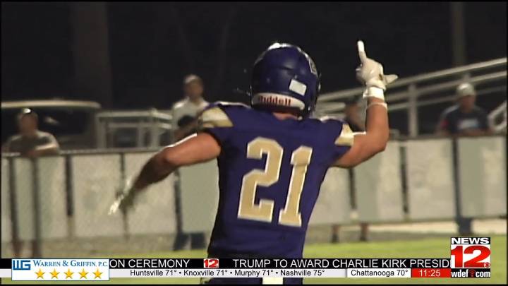 Grundy Co Beats Whitwell 36-6 to Go 4-0 For First Time Since 1990