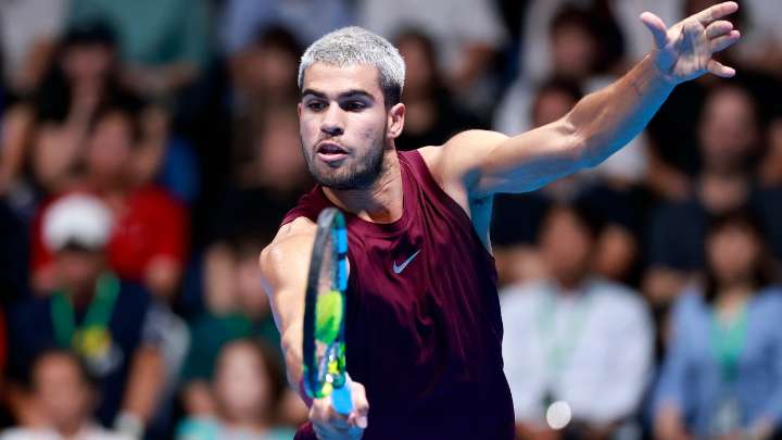 Alcaraz - Ruud: horario y dónde ver hoy en tv las semifinales del ATP 500 de Tokio