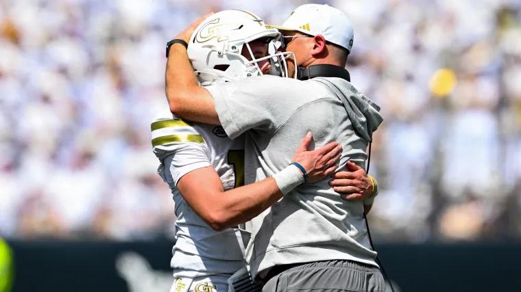 Brent Key, Haynes King and the relationship that has Georgia Tech in the spotlight after Clemson upset