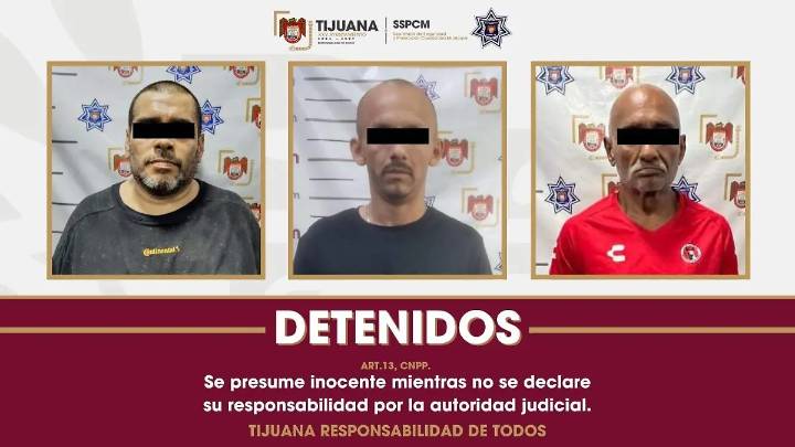 Detienen en distintos hechos a tres hombres por portación de arma de fuego
