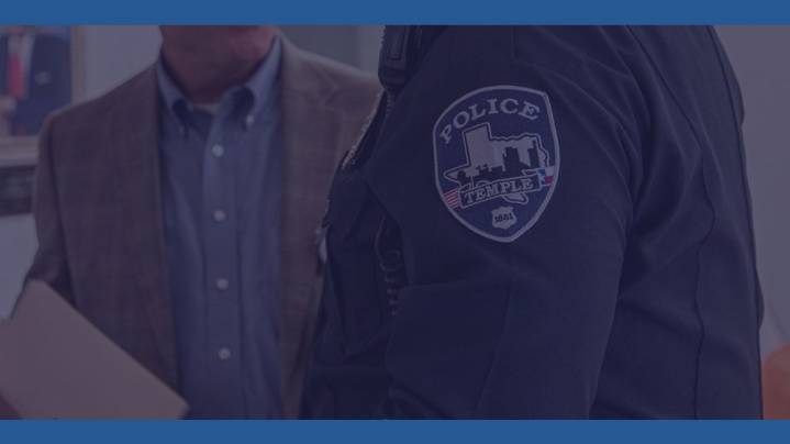 Temple Police to host donation drive-thru for Domestic Violence Awareness Month