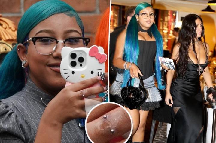 Kim Kardashian blasted for letting daughter North West, 12, get dangerous hand piercing