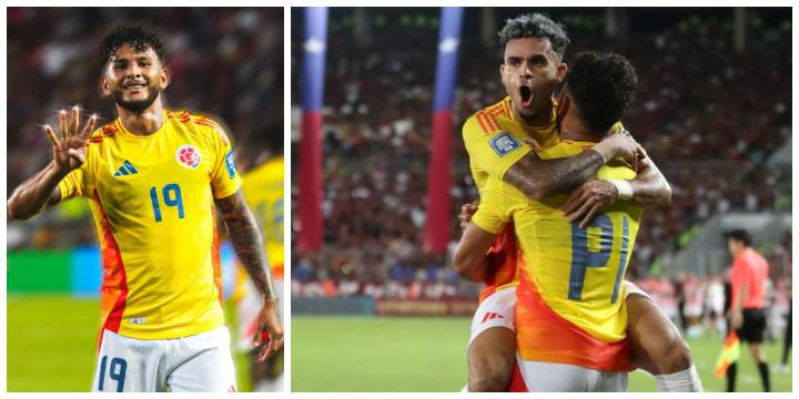 Con 4 goles del samario Luis Suárez, Colombia opacó a Venezuela 6-3 A Venezuela se le apagó la ilusión del repechaje.