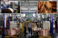 Copper hits one-month peak on strong China factory data, weak dollar
