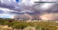 Dust storm sweeps across parts of Southern Arizona