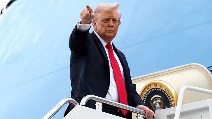£1.2m armoured limo, Hawkeye ‘kill team’ & the nuclear codes… inside Trump’s war
