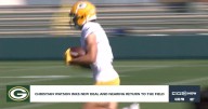 For Christian Watson, new one-year contract extension with Packers ‘definitely took a lot of pressure off my mind’