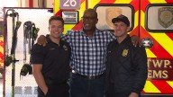 Miami Township firefighters reunite with man whose life they saved during pickleball game