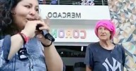 Extranjera ataca a la artista urbana Mohny Kallhas en Guadalajara (Video)