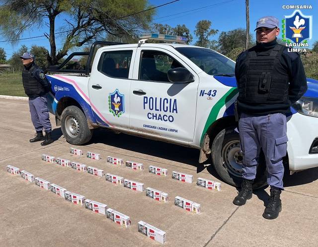 LAGUNA LIMPIA: Lo Atraparon Con Cigarrillos De Contrabando