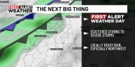 First Alert Weather: First Alert Weather Day declared for risk of scattered strong to severe storms late Wednesday into Thursday