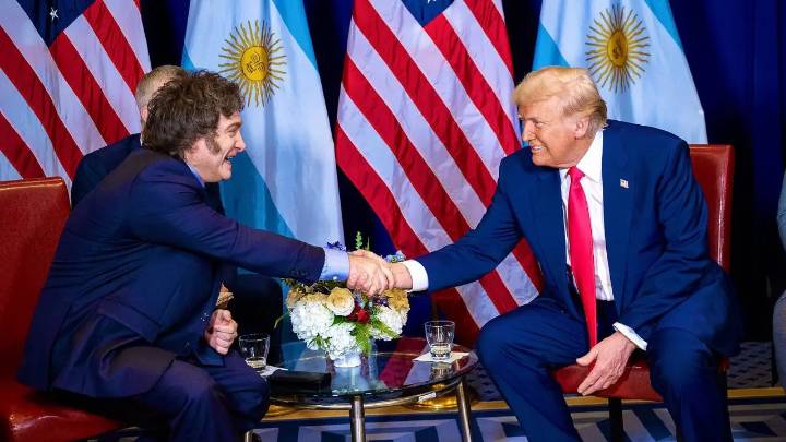 Los detalles de la reunión de Milei y Trump